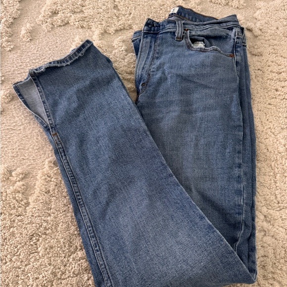 Abercrombie & Fitch Denim - Abercrombie & Fitch Slim Straight Men's Blue Denim Jeans
